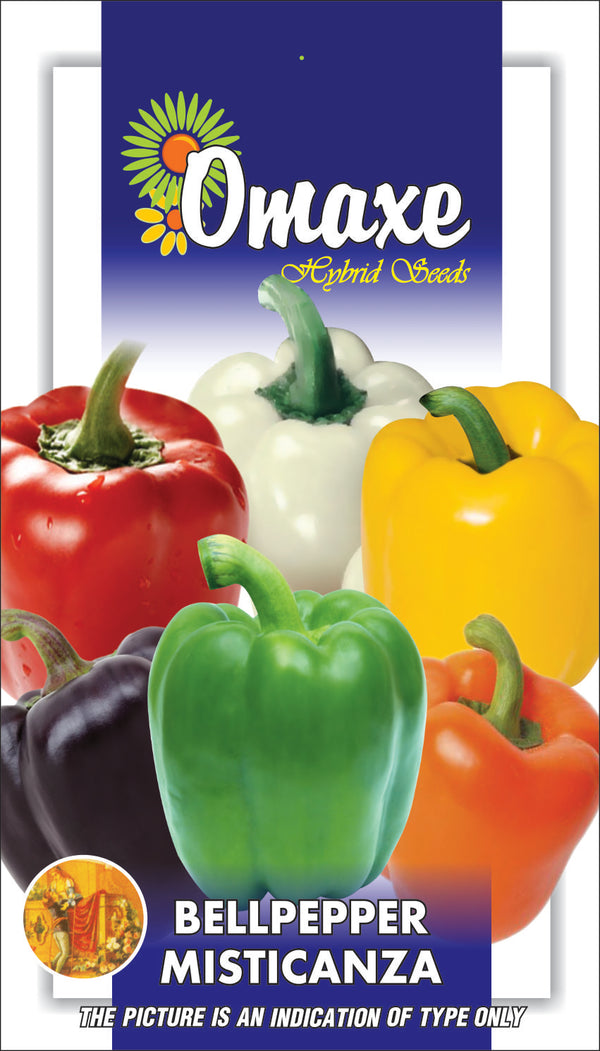 BELLPEPPER CAPSICUM MISTICANZA, AVG 30 SEEDS (CAPSICUM MIXED)