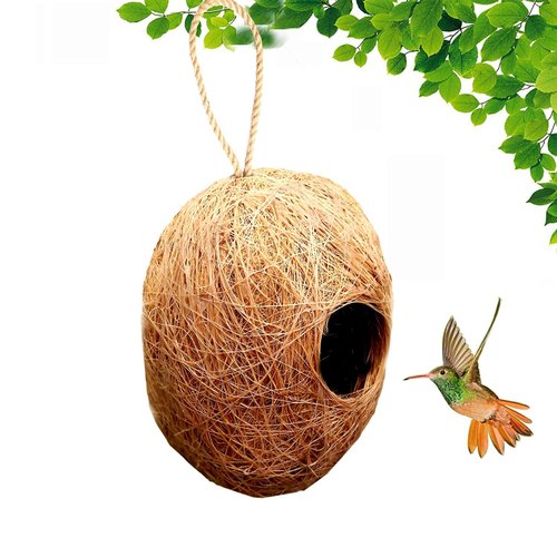 Apple Bird nest Purely Hand made love Birds/Sparrow/Small Birds