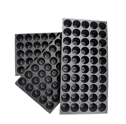 Seedling Tray 50 cavity - Pack of 3  Ideal for Seed Starting, Greenhouse, and Indoor Gardening