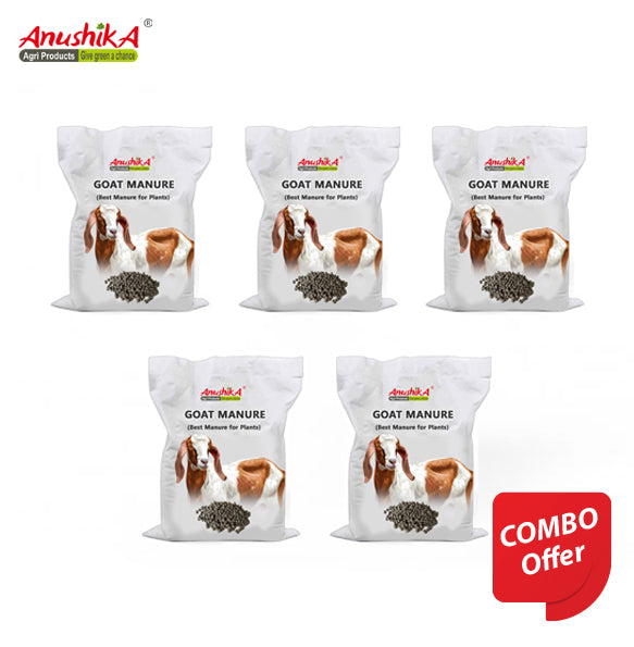 Goat Manure (ஆட்டு எரு மூட்டை)- Pack of 5 Approx 25kg