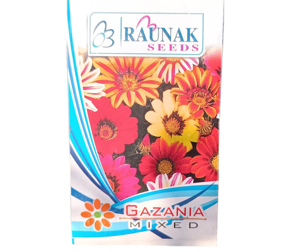 Gazania Mixed-கசானியா Gazania Seeds - Kiss Frosty Red