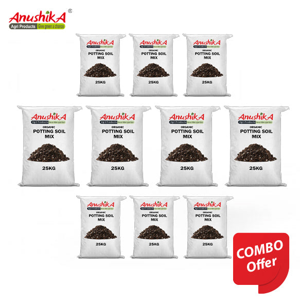 Organic Potting soil mix 25kg pack of 10