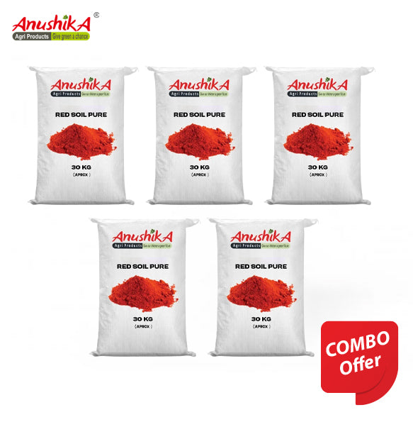 Red soil pure Bag 30kg(aprox)- pack of 5nos