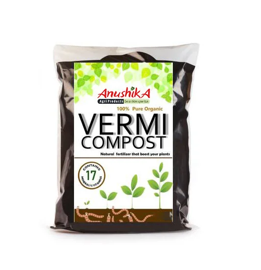 Vermicompost  1KG (மண்புழு உரம்)- Manure