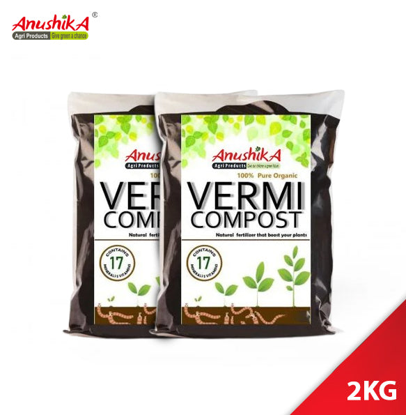 Vermicompost (மண்புழு உரம்)- 2kg,5kg,10kg ,25kg Earthworm manure