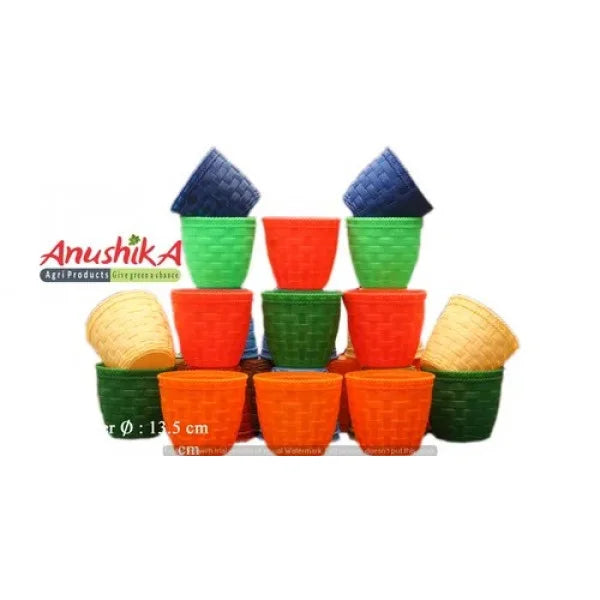 AnushikA Bamboo Pot small-1117