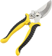 Pruning Shears,7.5 Inch Ultra Sharp Heavy-Duty Stainless Steel Garden Scissors, Professional Pruners for Hedge Shears,