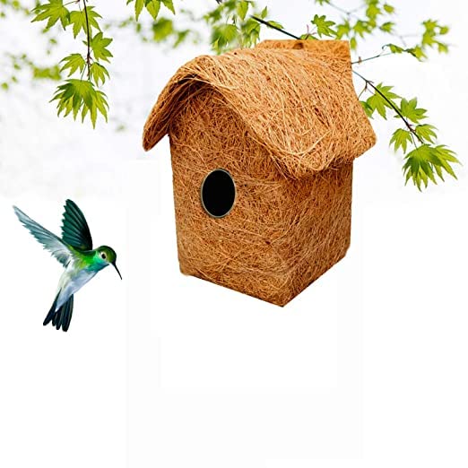 Bird nest Single Decker Window House Purely Handmade Nest for All Small Birds